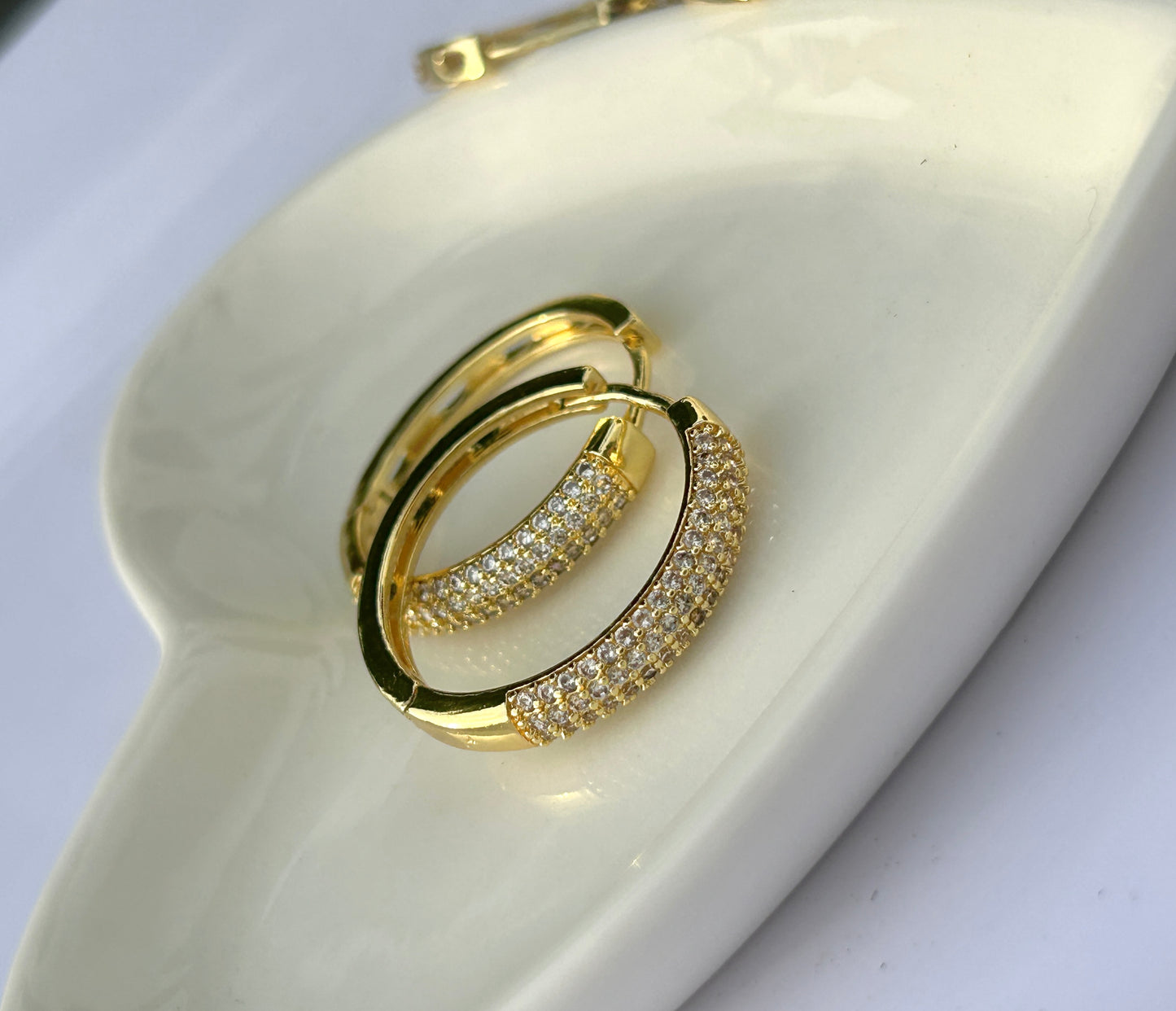 Gold Hoop Earrings