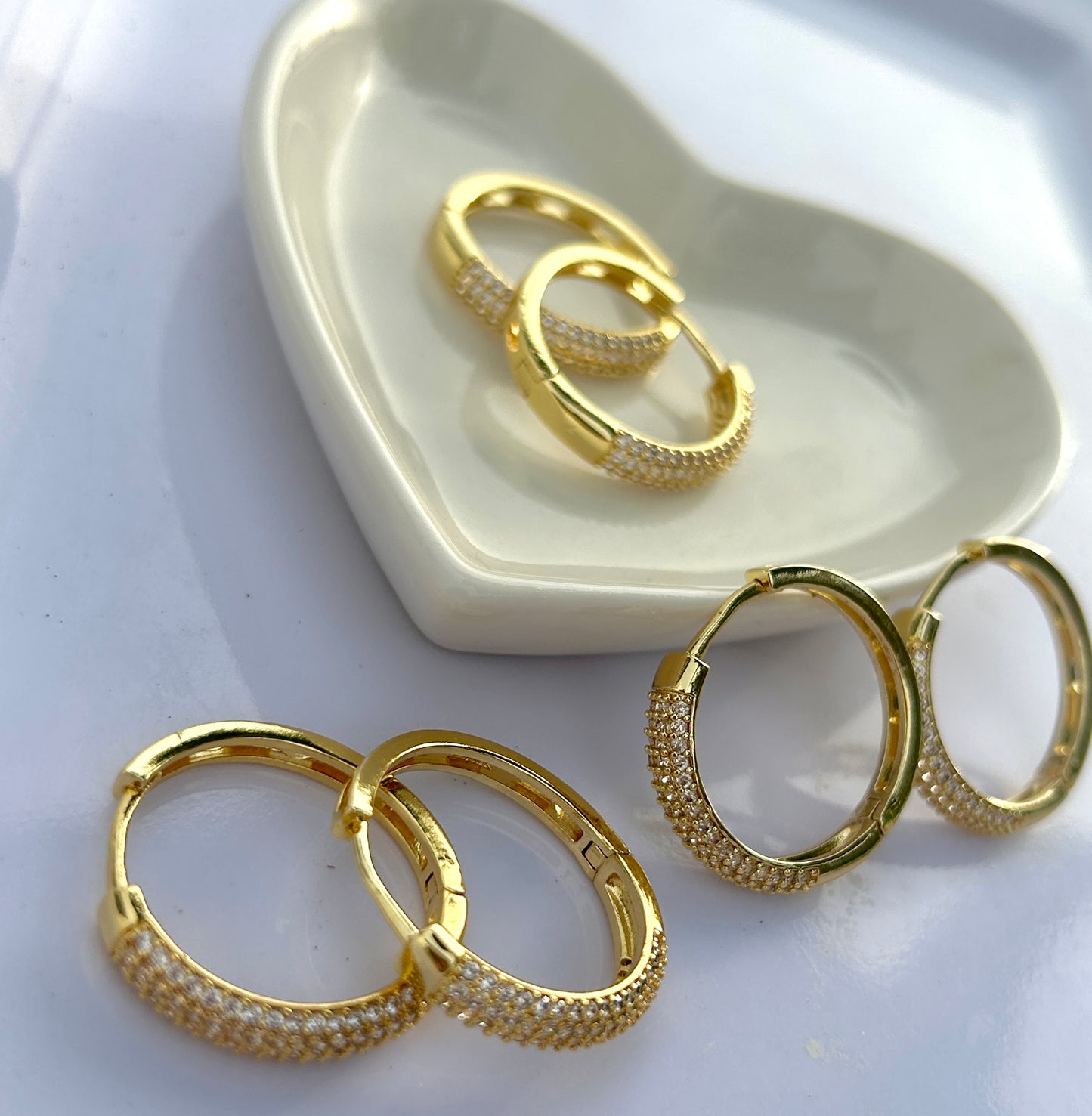 Gold Hoop Earrings