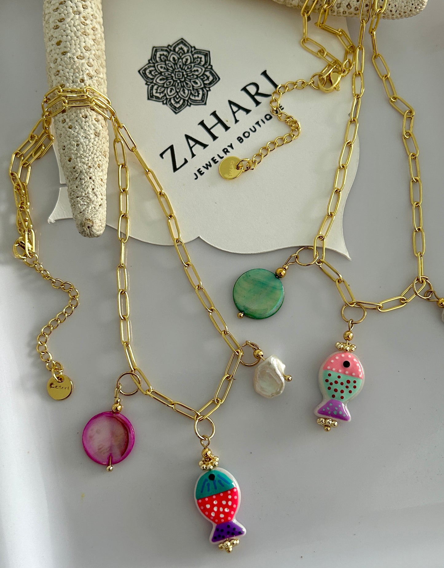 Fishy Charm Necklace
