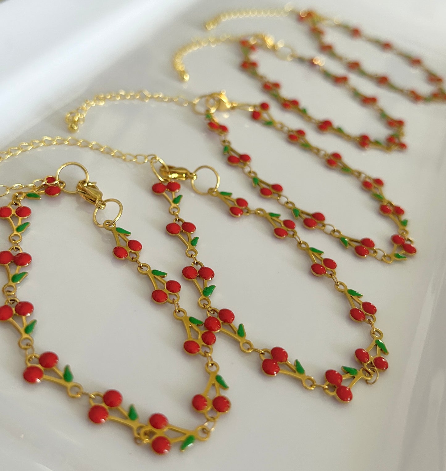 Cherry Bracelet