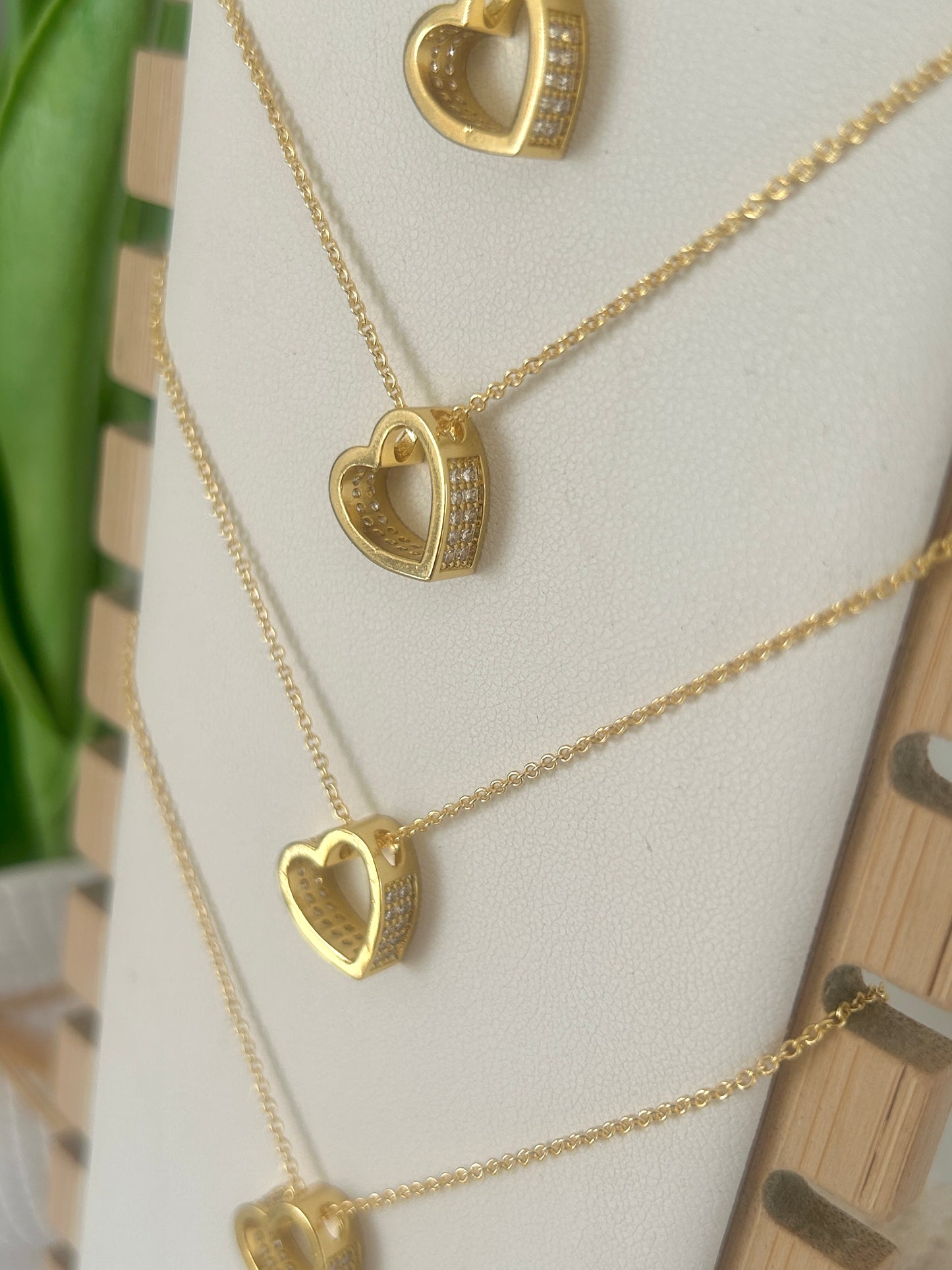 Floating Heart Necklace