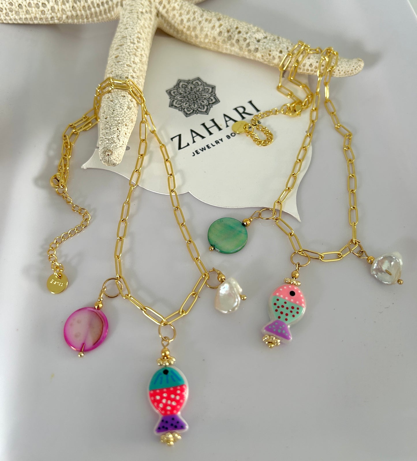 Fishy Charm Necklace