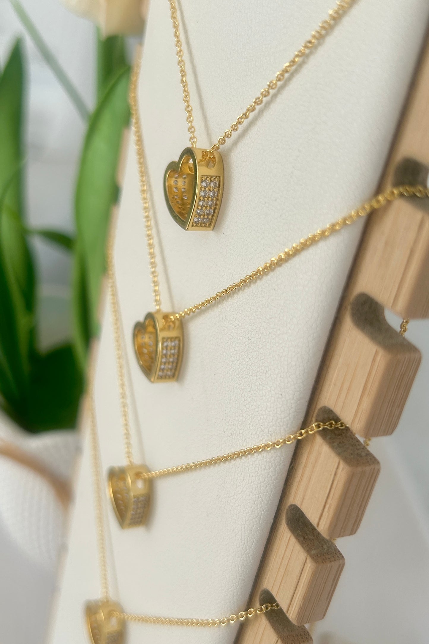 Floating Heart Necklace