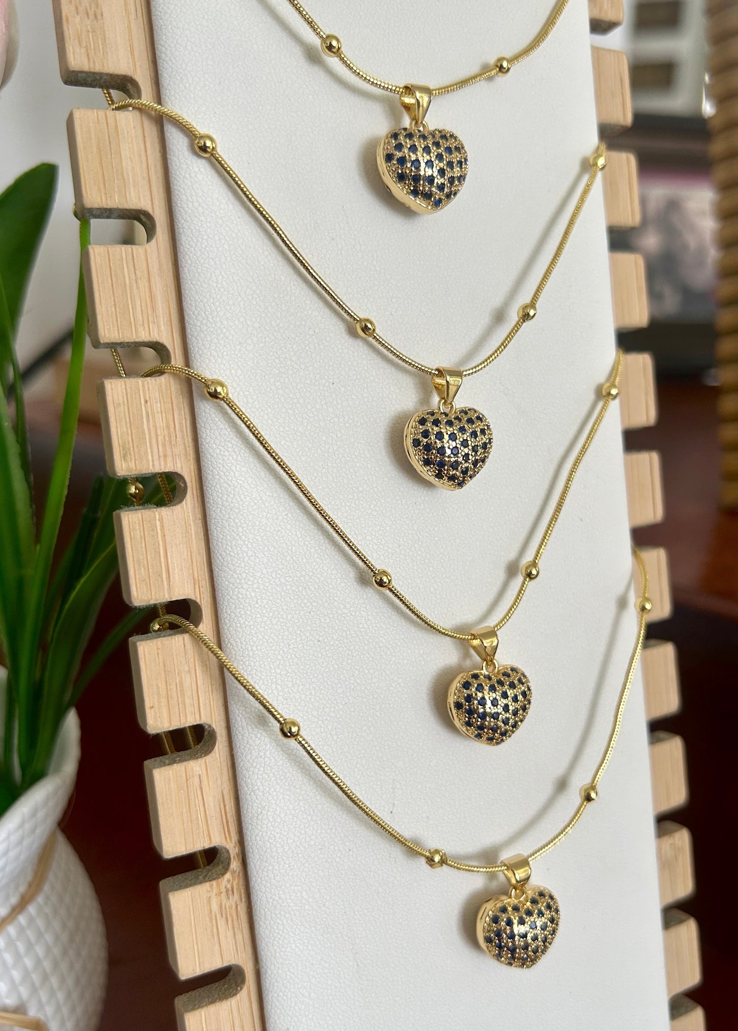 Bubble Heart Necklace