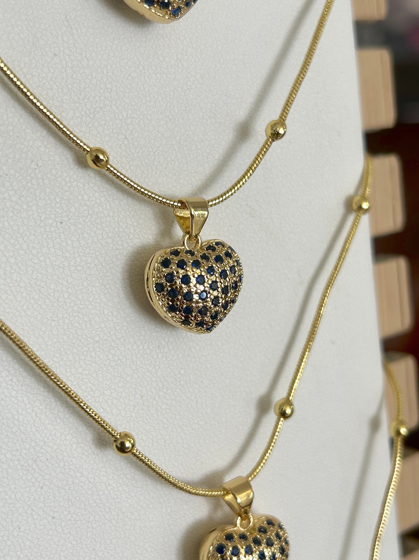 Bubble Heart Necklace