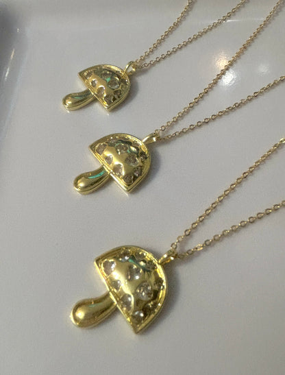 Mushroom Necklace