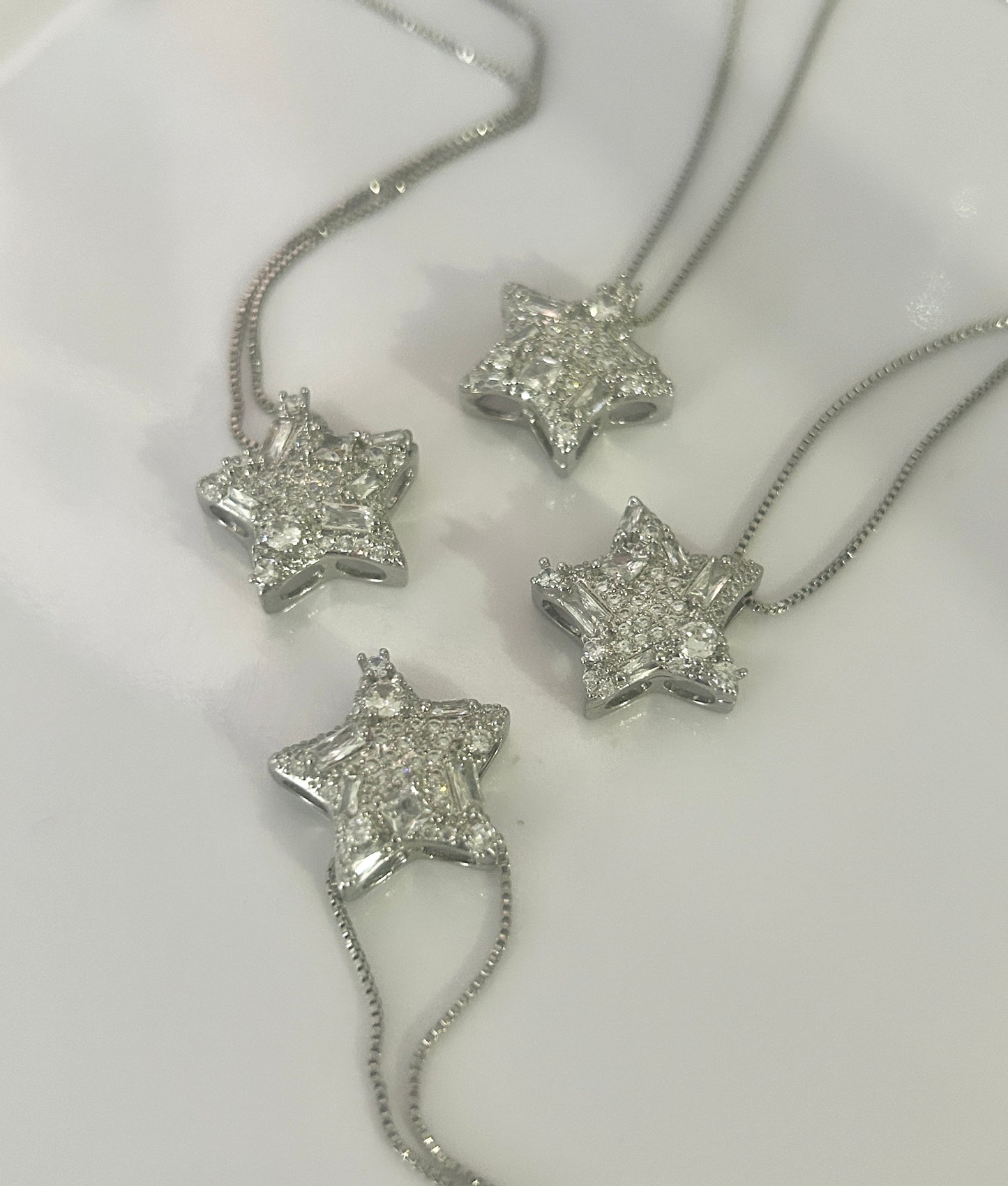 Silver Star Necklace