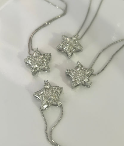Silver Star Necklace