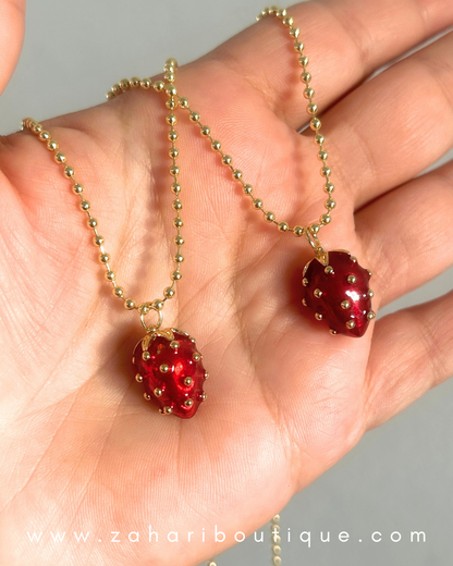 Strawberry Necklace