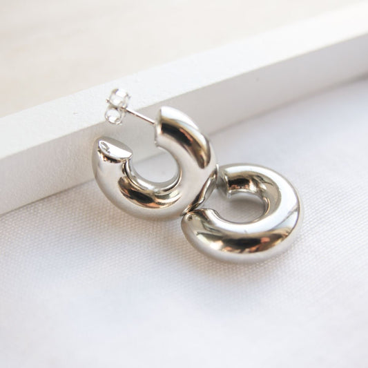 Chunky Hoop Earrings