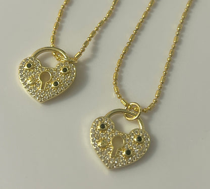 Heart Lock Necklace