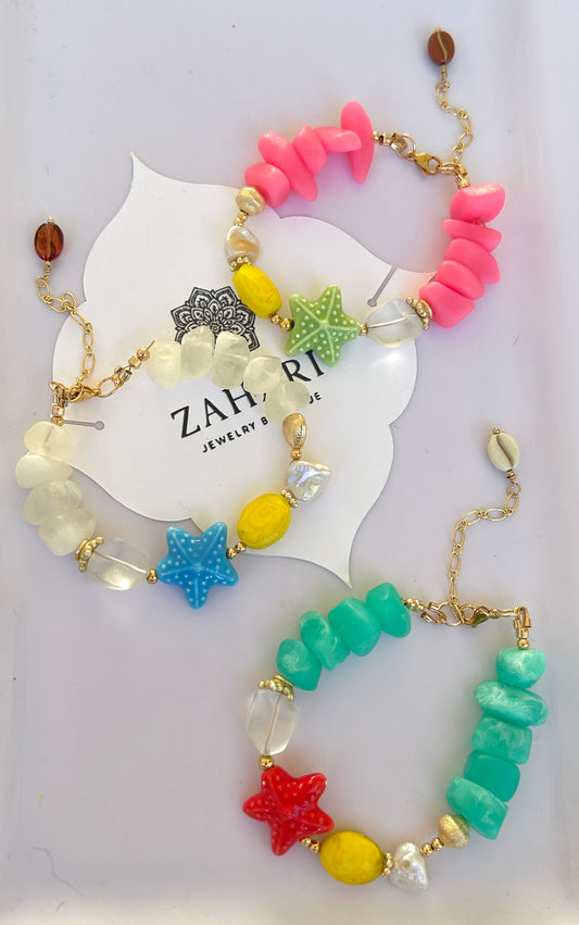 Starfish Tropical Bracelet