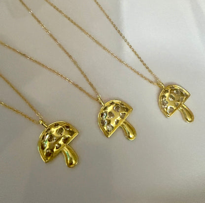 Mushroom Necklace