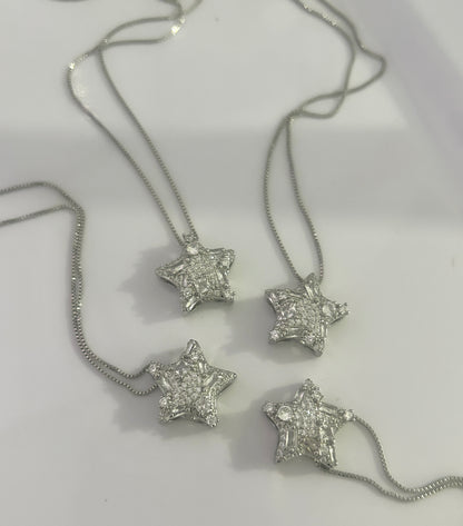 Silver Star Necklace