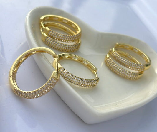 Gold Hoop Earrings