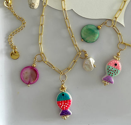 Fishy Charm Necklace