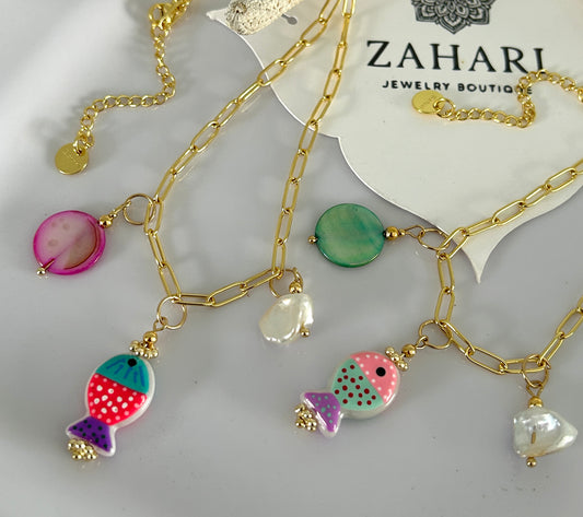 Fishy Charm Necklace