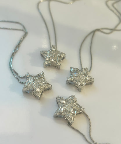 Silver Star Necklace