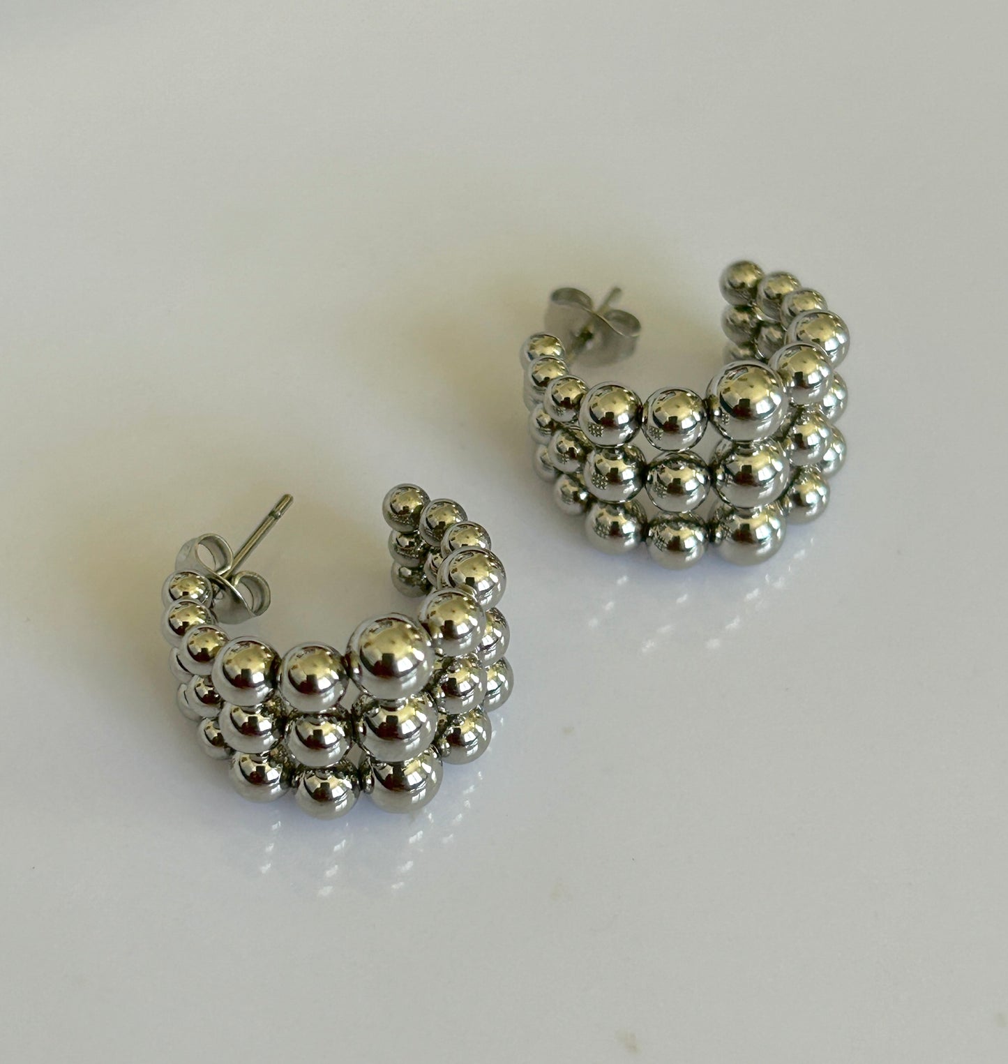 Juliana Earrings-Silver