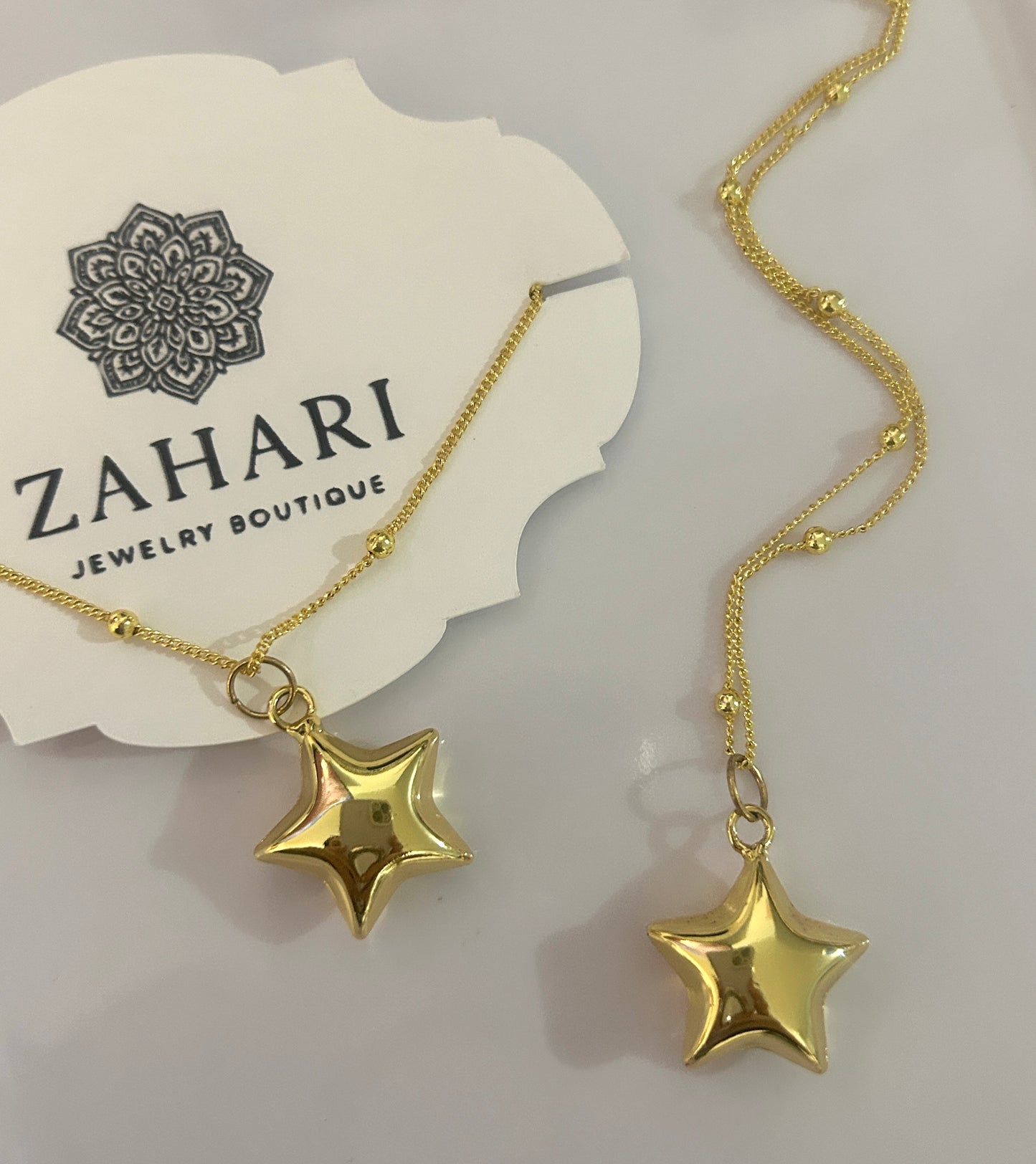 Floating Star Necklace